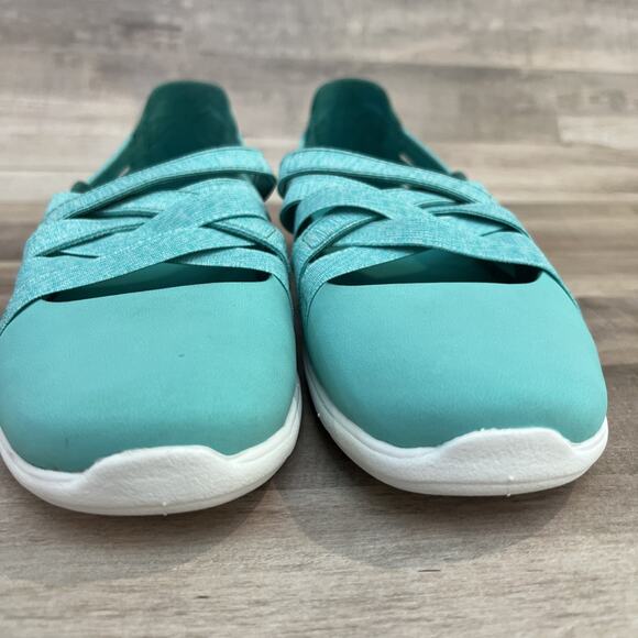 Merrell Women’s Atlantis‎ Slip on Performance Shoes Size 6 Aqua Blue - Picture 3 of 9